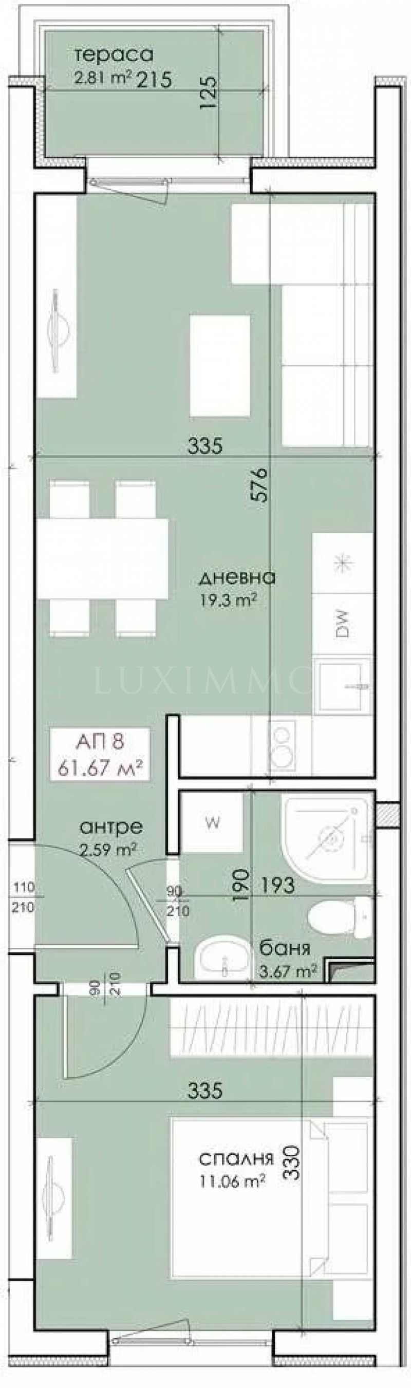 Na prodej  1 ložnice oblast Burgas , Sozopol , 61 m2 | 66324199 - obraz [4]
