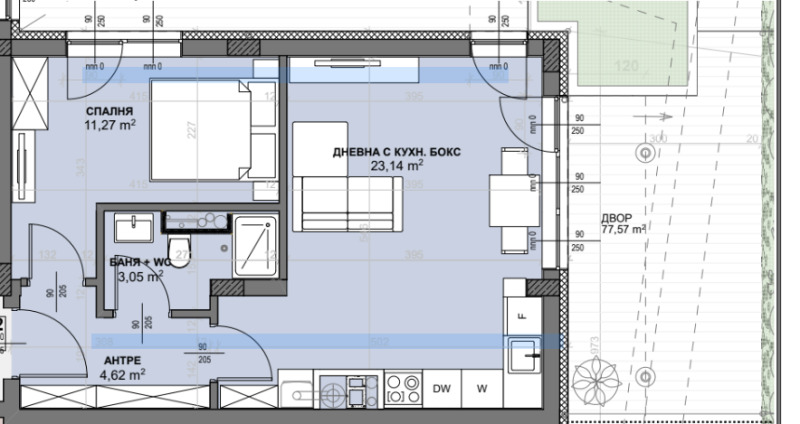 Продава 2-СТАЕН, гр. София, Витоша, снимка 2 - Апартаменти - 52692591