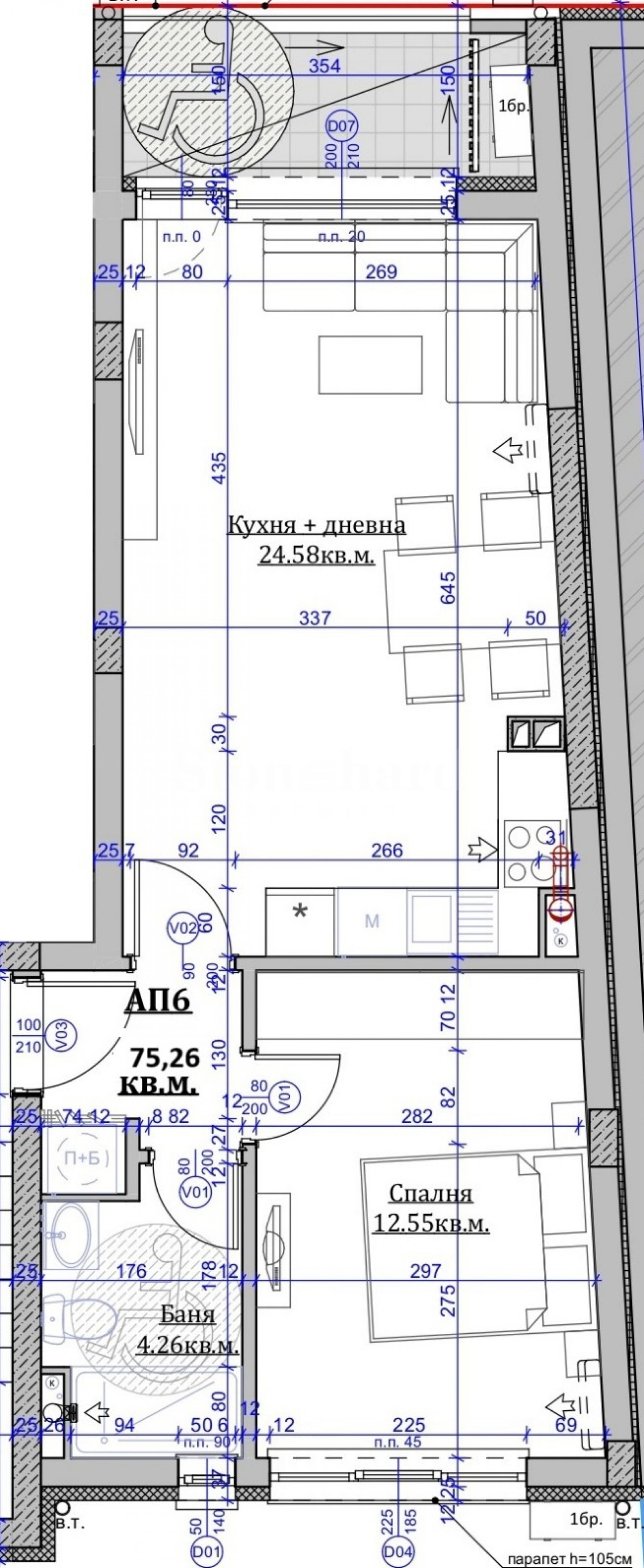 Продава 2-СТАЕН, гр. Царево, област Бургас, снимка 2 - Апартаменти - 56126802