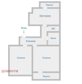 Продается 2 спальни