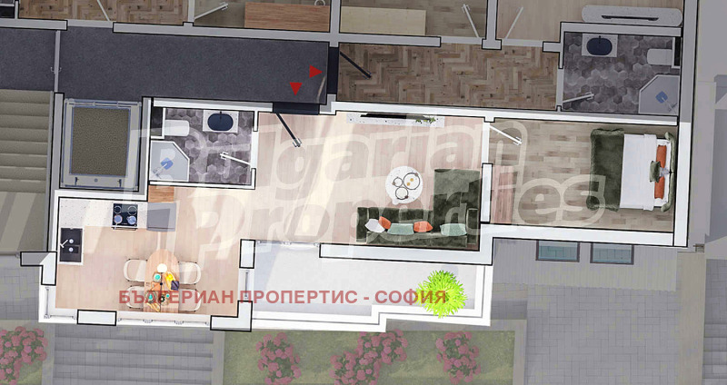 Myytävänä  2 makuuhuonetta Sofia , Strelbište , 129 neliömetriä | 20561922 - kuva [7]