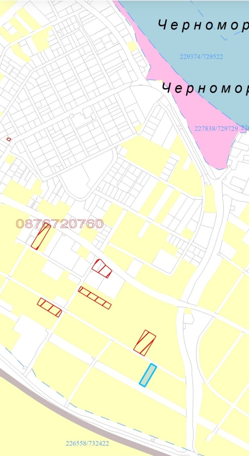 Продава ПАРЦЕЛ, гр. Бургас, Крайморие, снимка 3 - Парцели - 56264461