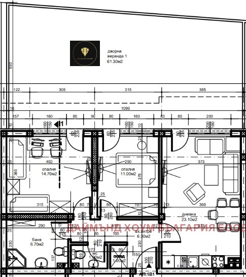 Продава 3-СТАЕН, гр. Пловдив, Южен, снимка 2 - Aпартаменти - 49053121