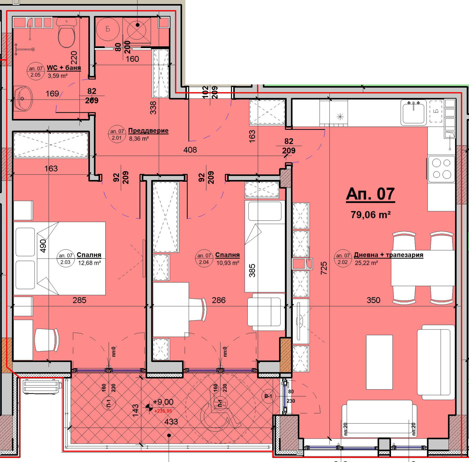 Продава 3-СТАЕН, гр. Асеновград, област Пловдив, снимка 6 - Апартаменти - 54202152