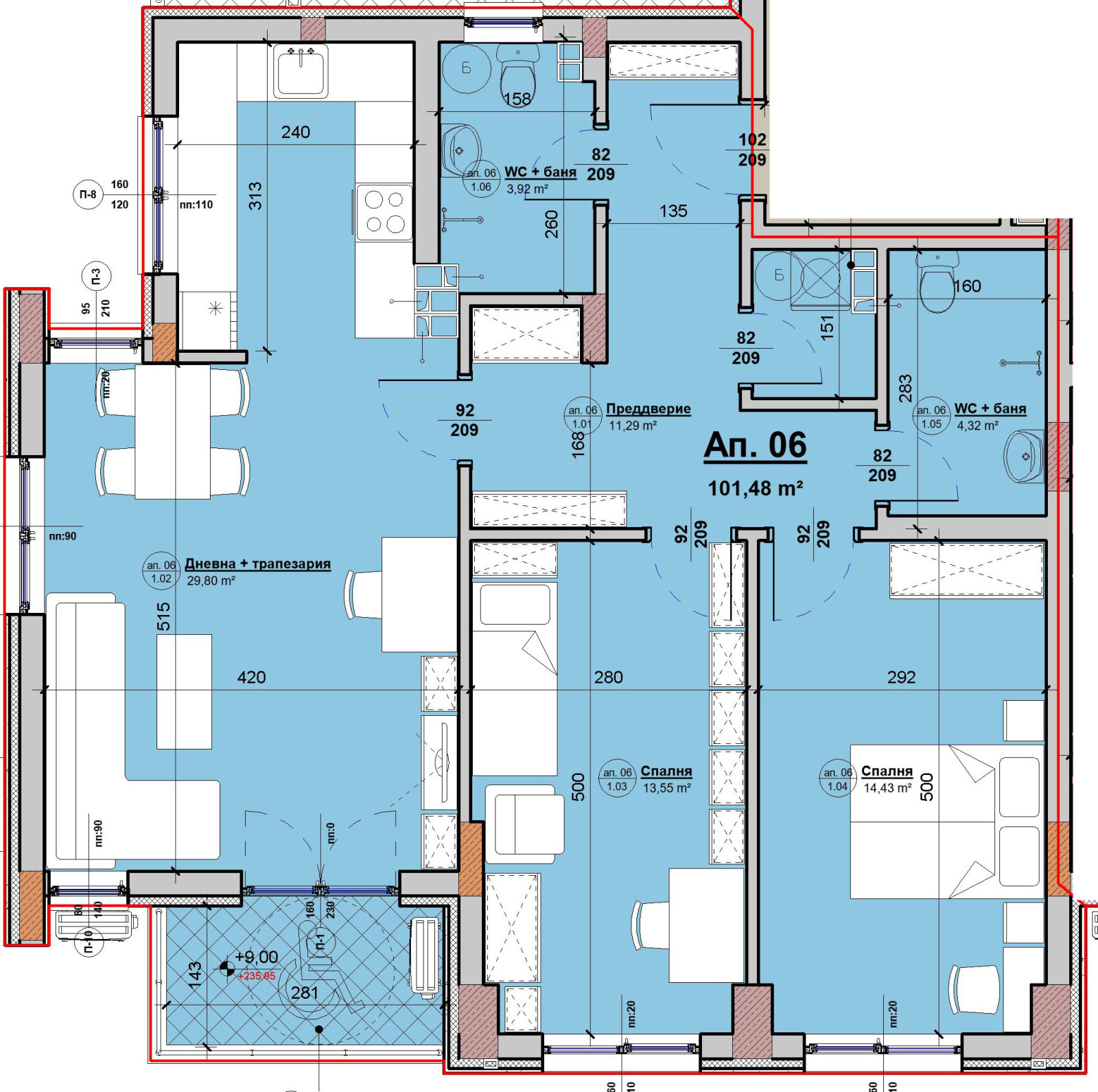 Продава 3-СТАЕН, гр. Асеновград, област Пловдив, снимка 3 - Апартаменти - 54202152