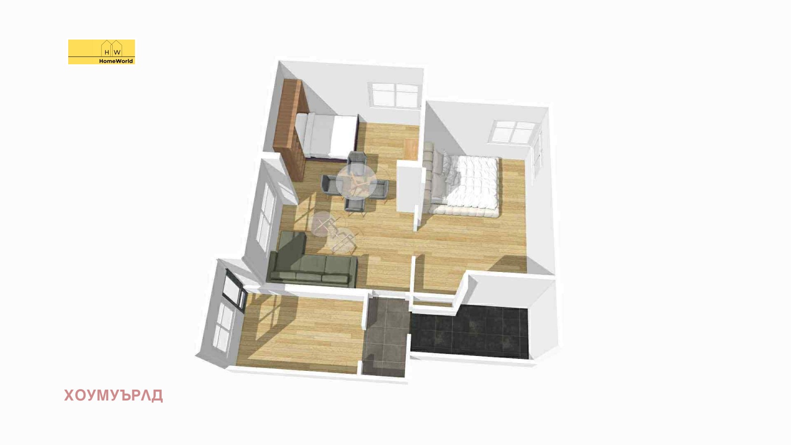 Продава 2-СТАЕН, гр. София, Център, снимка 2 - Апартаменти - 52552866
