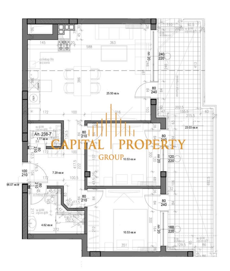 Na prodej  2 ložnice Varna , Vazraždane 1 , 117 m2 | 97634777