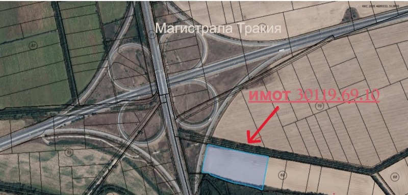 Продава ПАРЦЕЛ, гр. Стара Загора, Индустриална зона - запад, снимка 3 - Парцели - 52782014