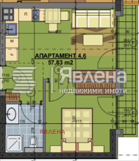 Продава 2-СТАЕН, гр. София, Център, снимка 2 - Aпартаменти - 48121445