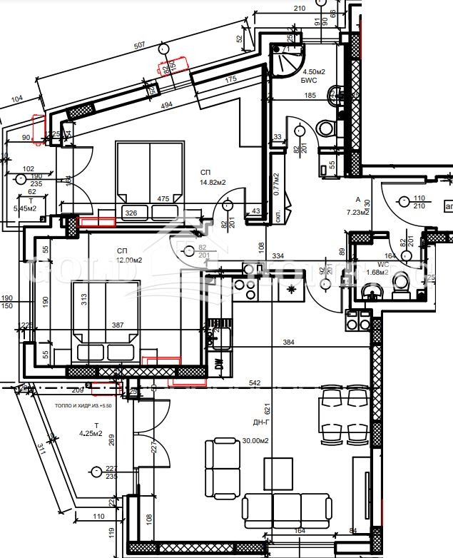 Na prodej  2 ložnice Plovdiv , Christo Smirnenski , 93 m2 | 24377729 - obraz [5]