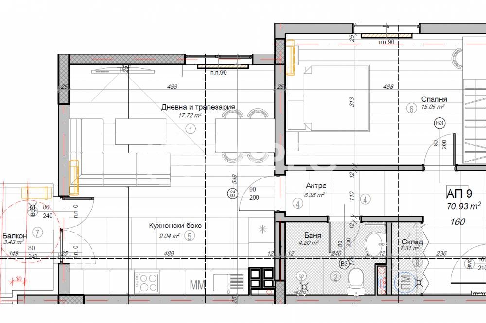 Продава 2-СТАЕН, гр. София, Слатина, снимка 3 - Апартаменти - 52837934
