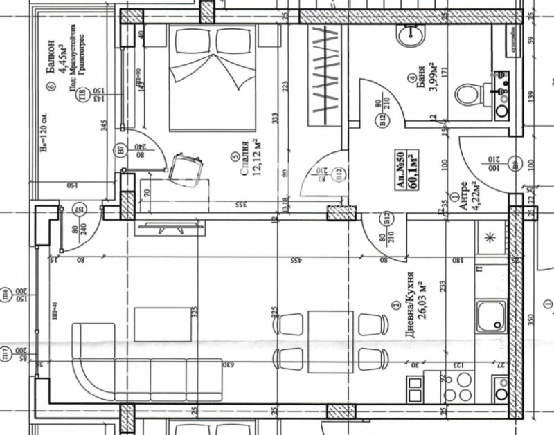 Продава 2-СТАЕН, гр. София, Младост 4, снимка 3 - Апартаменти - 52561325