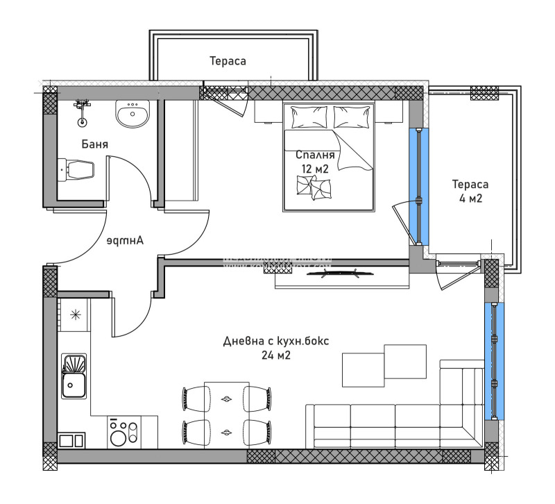 Продава 2-СТАЕН, гр. Пловдив, Въстанически, снимка 4 - Апартаменти - 52751115