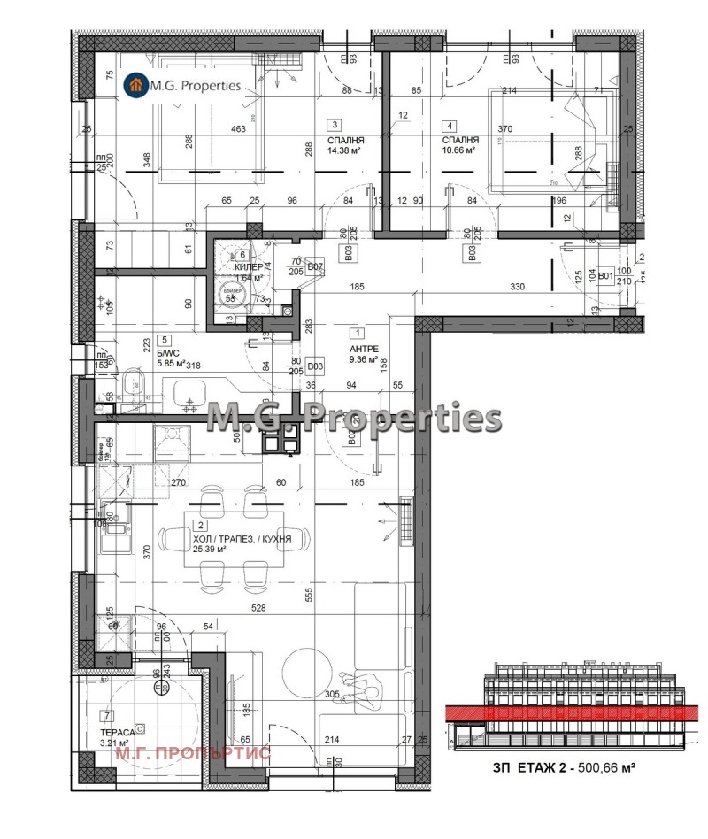 Продава 3-СТАЕН, гр. Варна, к.к. Св.Св. Константин и Елена, снимка 1 - Aпартаменти - 47804926