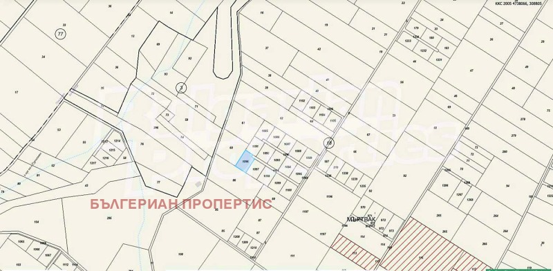 In vendita  Complotto regione Sofia , Gurmazovo , 602 mq | 51032343