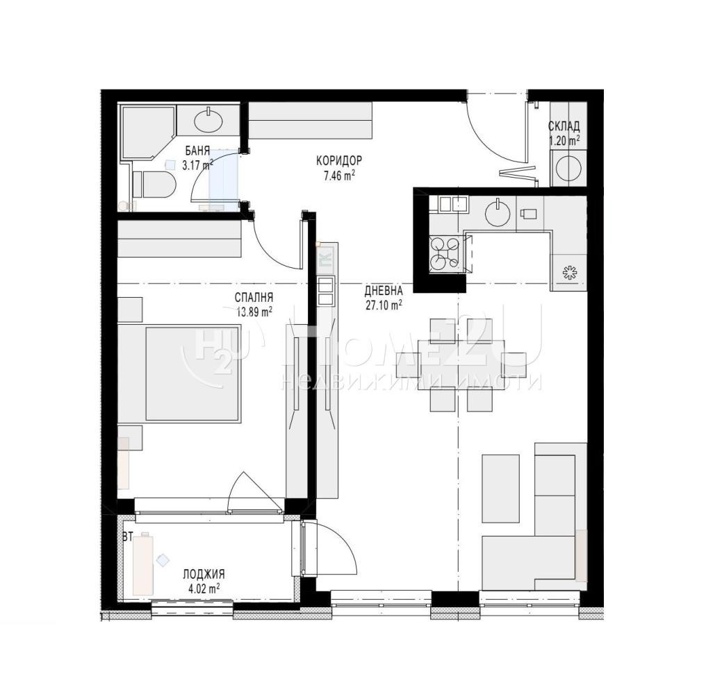 Продава 2-СТАЕН, гр. Варна, Левски 1, снимка 13 - Апартаменти - 54133866