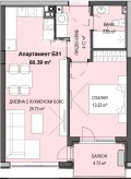 Продава 2-СТАЕН, град София, Кръстова вада • 224733 € / 439539.54 лв. • 37911441 4