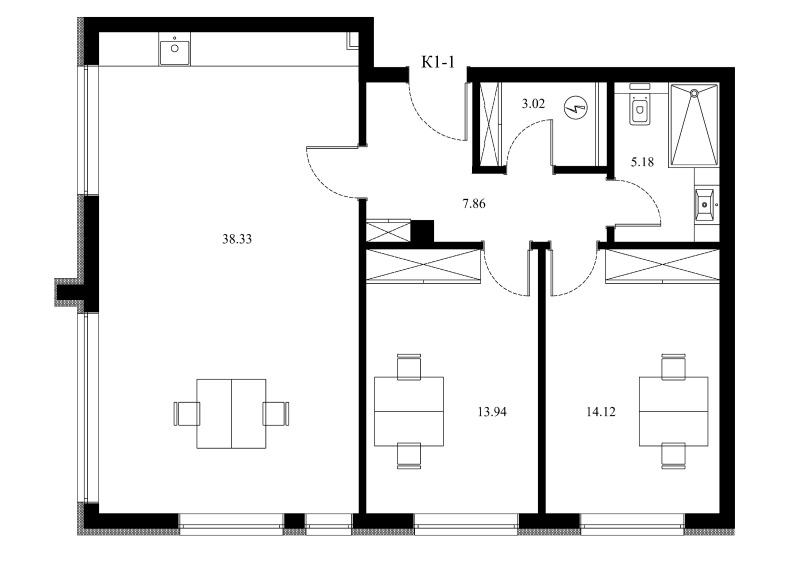 Na prodej  Kancelář Varna , Izgrev , 111 m2 | 61140235 - obraz [2]