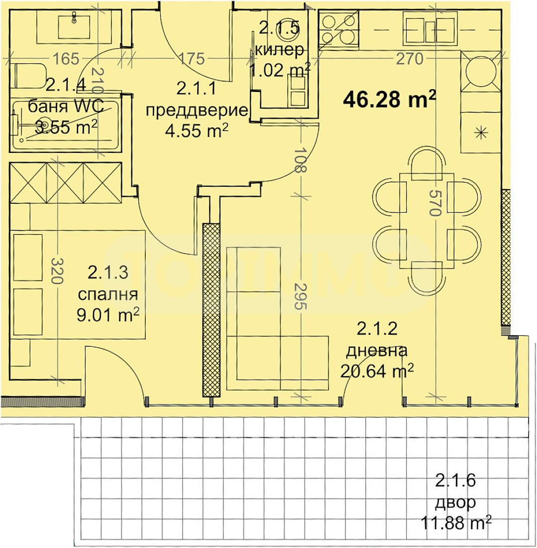 Продава 2-СТАЕН, гр. Варна, Трошево, снимка 2 - Апартаменти - 52272709