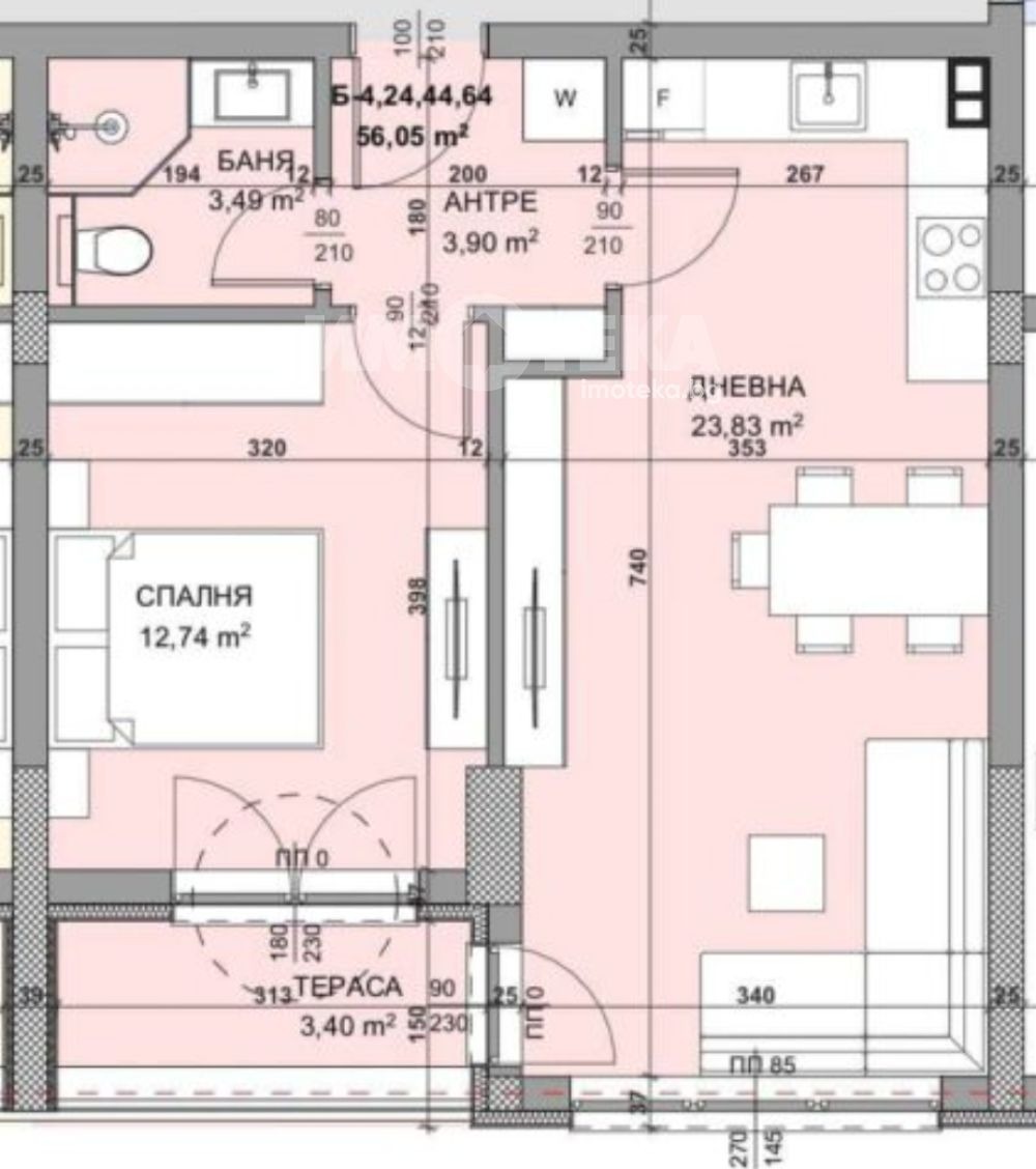 Продава 2-СТАЕН, гр. Варна, Владислав Варненчик 1