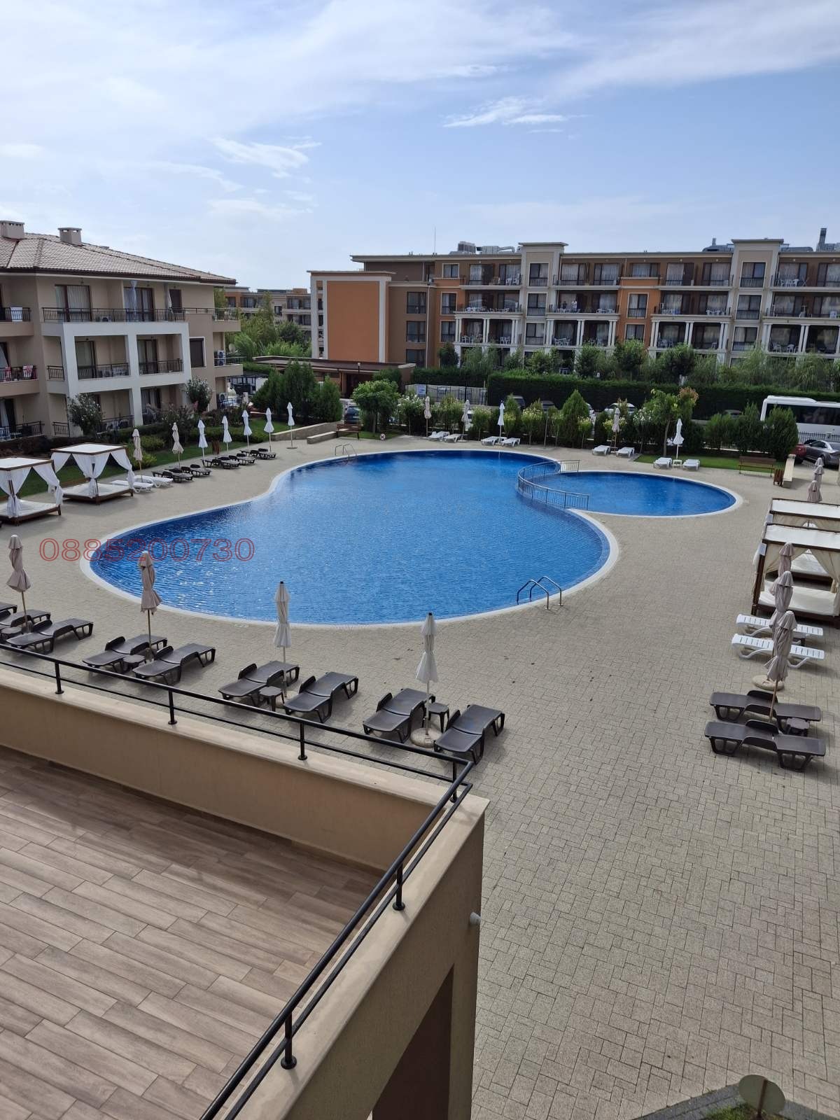 Продава 2-СТАЕН, гр. Свети Влас, област Бургас, снимка 3 - Апартаменти - 54325759