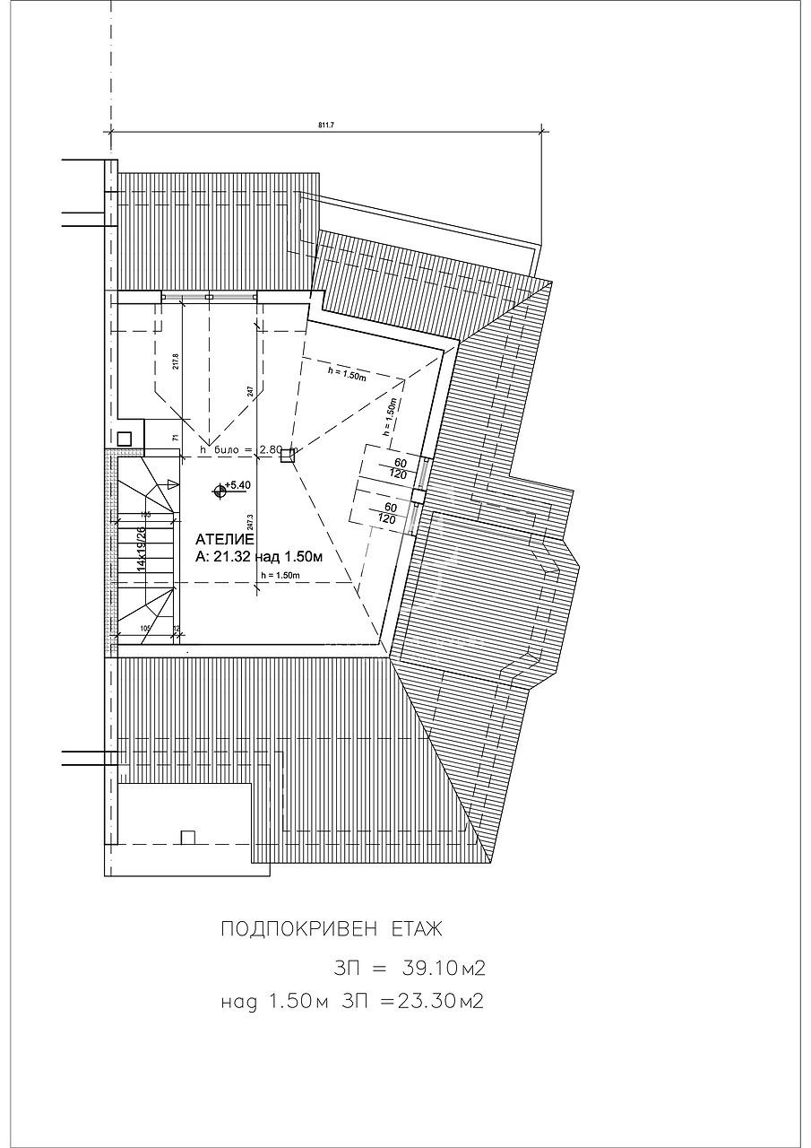 Продава КЪЩА, гр. София, в.з.Симеоново - Драгалевци