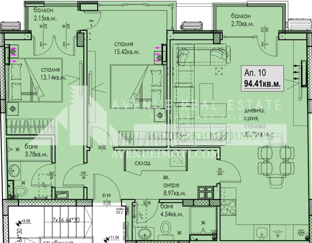 Продава 3-СТАЕН, гр. Пловдив, Кючук Париж, снимка 2 - Апартаменти - 53448576