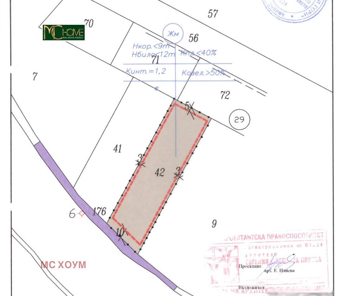 Продава ПАРЦЕЛ, с. Българево, област Добрич, снимка 14 - Парцели - 55653682