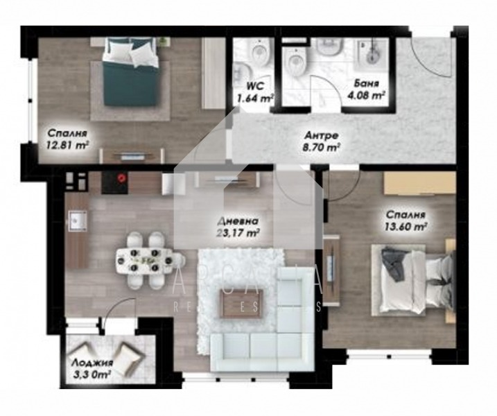 Продава 3-СТАЕН, гр. Пловдив, Остромила, снимка 3 - Апартаменти - 53380569