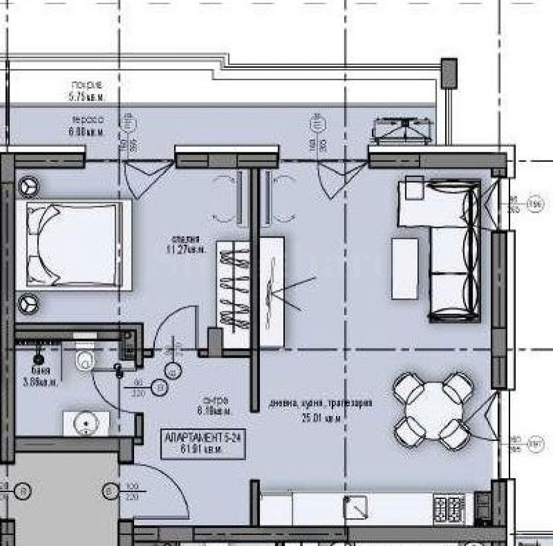 Продава 2-СТАЕН, гр. Велинград, област Пазарджик, снимка 2 - Апартаменти - 53379859