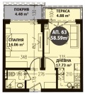 Продава 2-СТАЕН, гр. София, Витоша, снимка 3