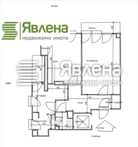 Продава 2-стаен град София Илинден - [1] 