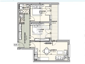 2 bedroom Vladislav Varnenchik 1, Varna