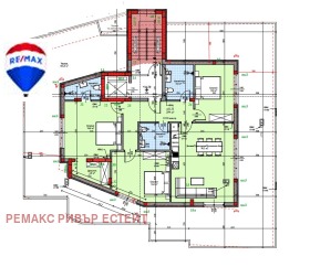 3+ chambres Chirok tsentar, Rouse