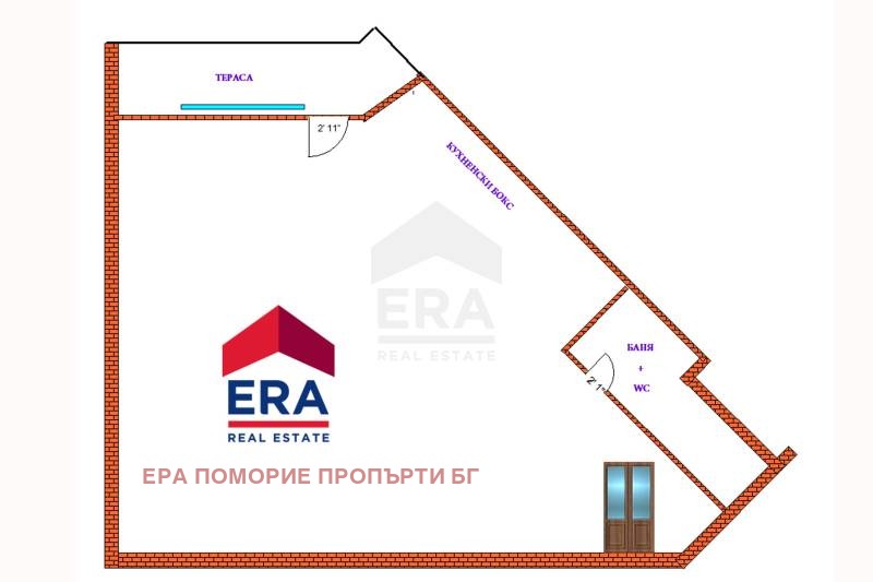 Продава 1-СТАЕН, гр. Поморие, област Бургас, снимка 10 - Aпартаменти - 48572557