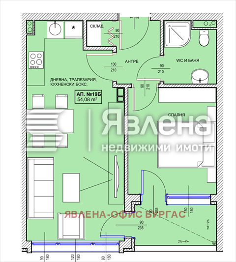 Продава 2-СТАЕН, гр. Поморие, област Бургас, снимка 13 - Апартаменти - 54335804