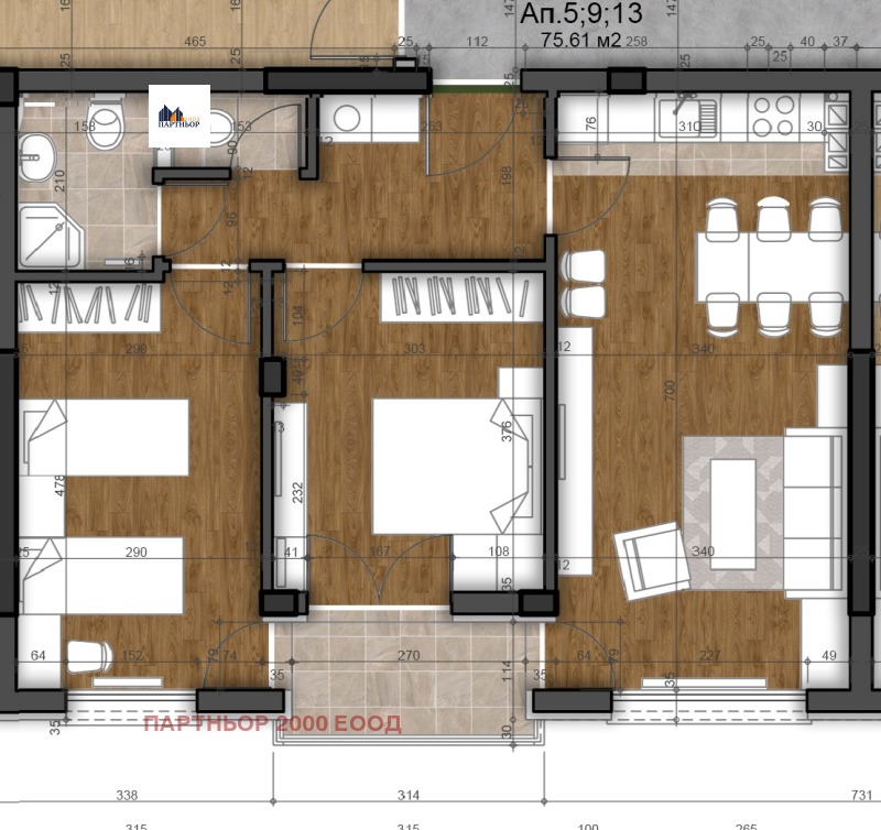 Продава  3-стаен град София , Левски В , 96 кв.м | 12356761 - изображение [2]