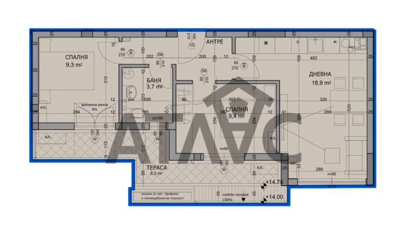 Продава 3-СТАЕН, гр. Пловдив, Христо Смирненски, снимка 2 - Апартаменти - 52458536