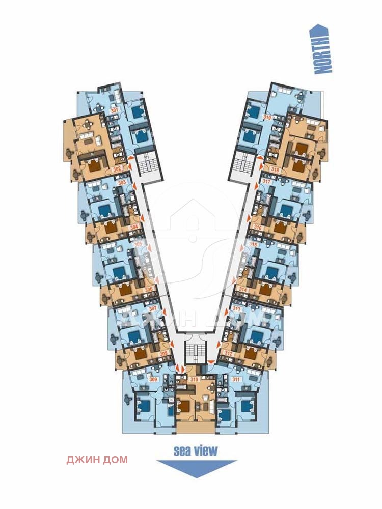 Продава 1-СТАЕН, гр. Свети Влас, област Бургас, снимка 8 - Апартаменти - 53440199