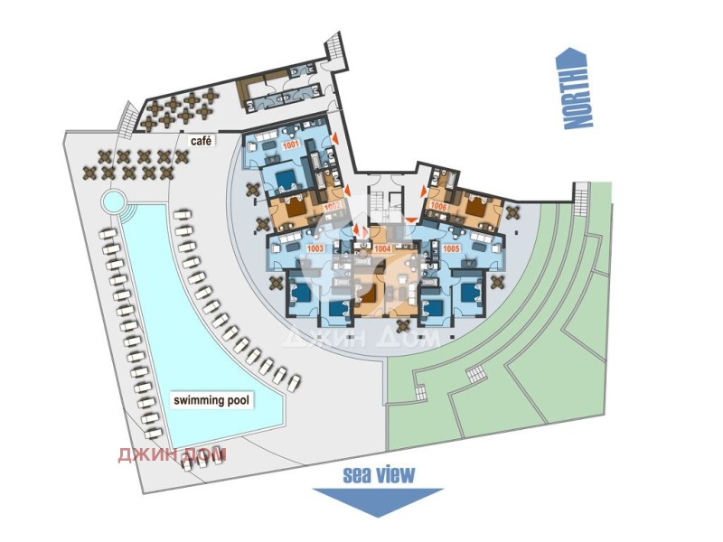 Продава 1-СТАЕН, гр. Свети Влас, област Бургас, снимка 5 - Апартаменти - 53440199