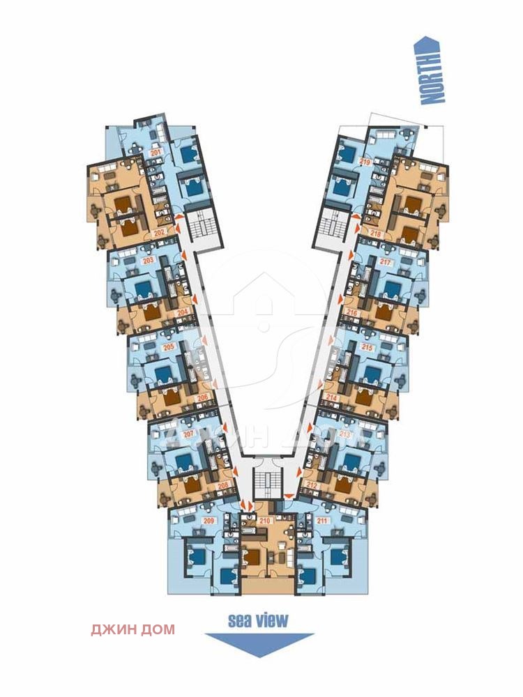 Продава 1-СТАЕН, гр. Свети Влас, област Бургас, снимка 7 - Апартаменти - 53440199