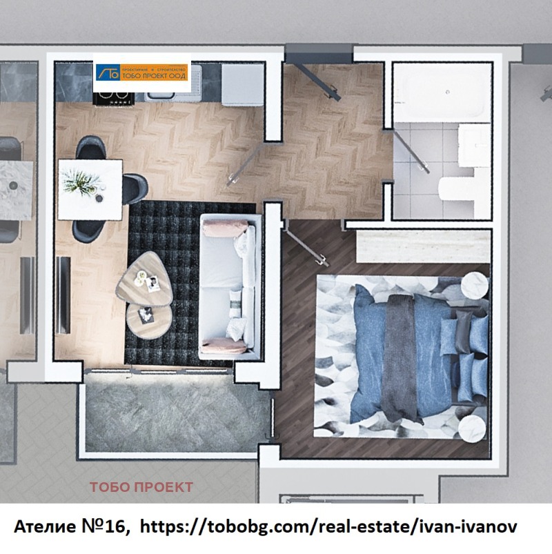 Продава АТЕЛИЕ, ТАВАН, град София, Зона Б-19 • 115198 € / 225307.70 лв. • 80429337 1