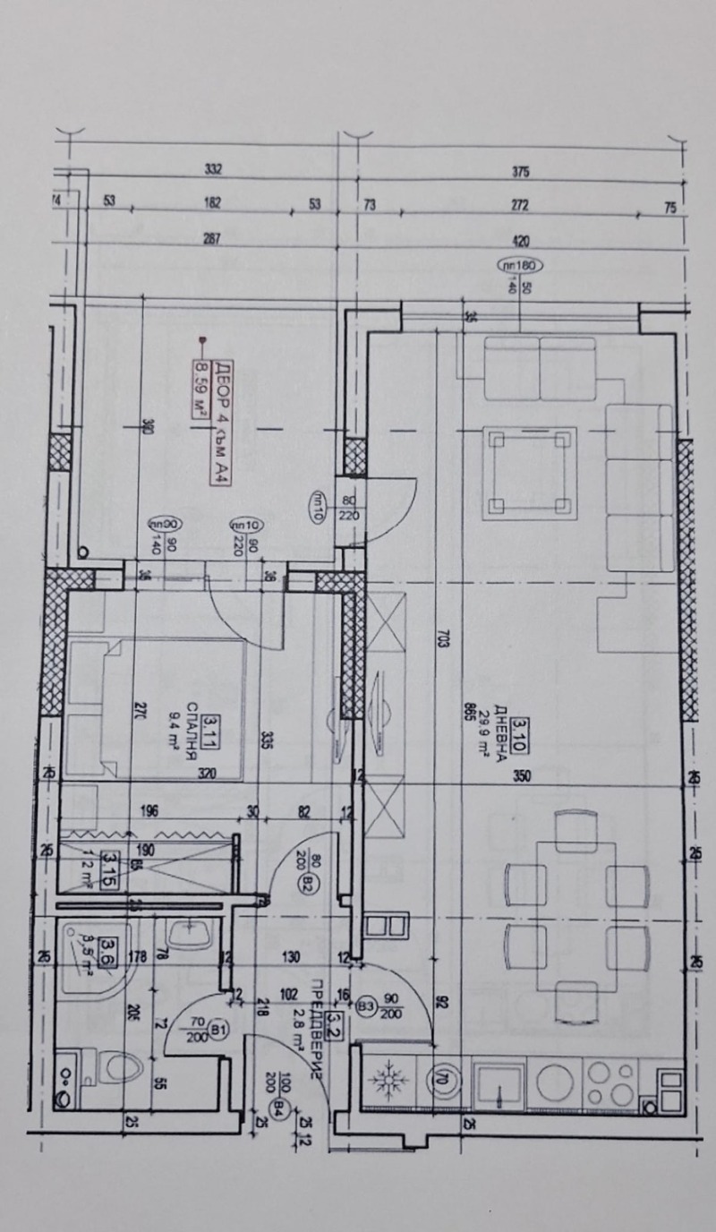 Продава 2-СТАЕН в град София, Малинова долина - 65 кв.м / 181 000 € » 354 005.23 лв., АНТУРАЖ ПРОПЪРТИ