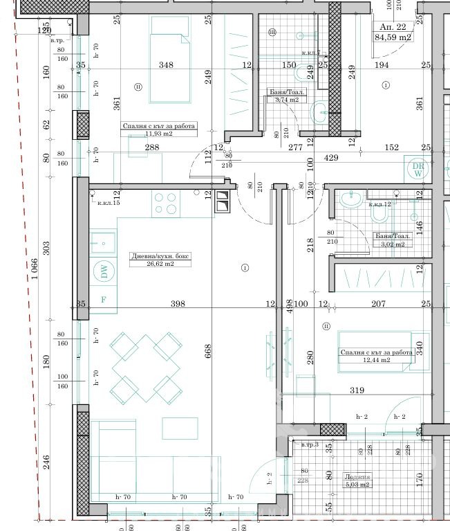 Продава 3-СТАЕН, гр. Варна, Кайсиева градина, снимка 11 - Апартаменти - 51101181
