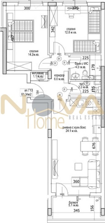 Zu verkaufen  2 Schlafzimmer Warna , Kajsiewa gradina , 95 qm | 41068712 - Bild [2]