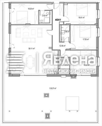 Продава МНОГОСТАЕН, гр. Пловдив, Христо Смирненски, снимка 2 - Апартаменти - 53586747