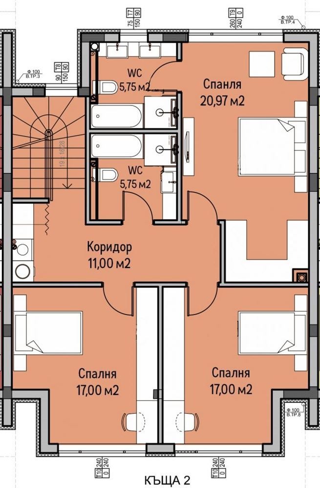 Продава КЪЩА, гр. София, с. Панчарево, снимка 7 - Къщи - 52234310
