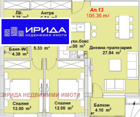 2 спальні Бояна, София 1