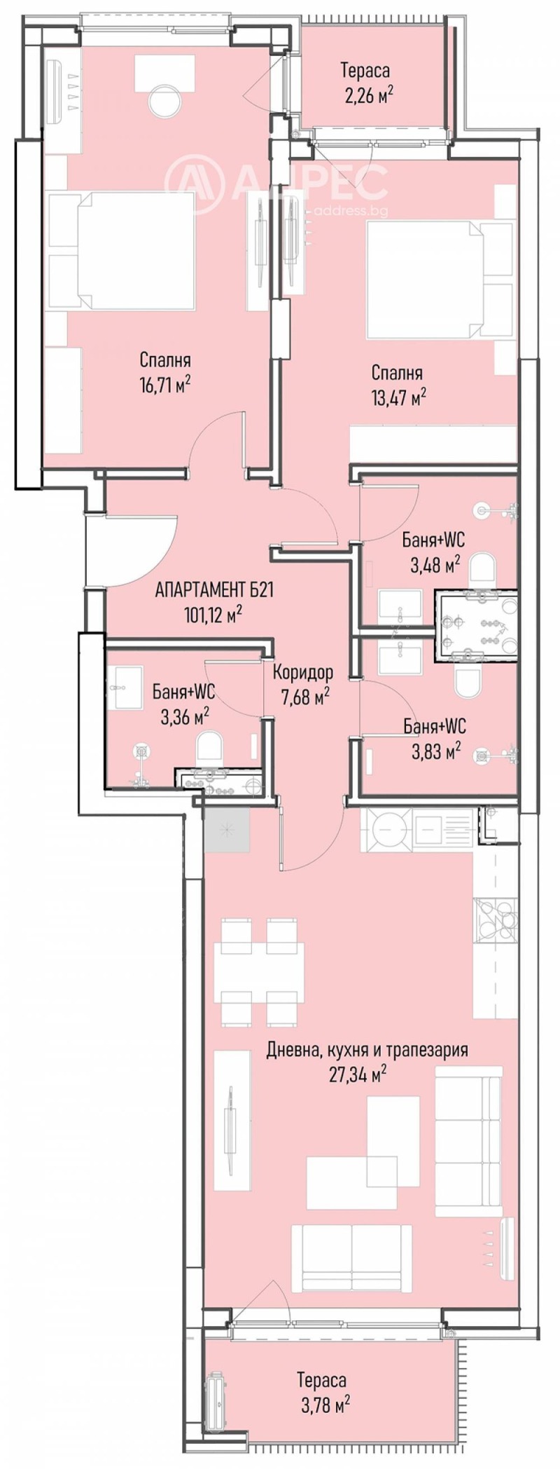 Продава  3-стаен град София , Младост 4 , 126 кв.м | 40091944