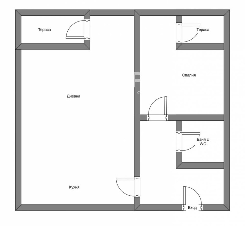 En venta  1 dormitorio Sofia , Tsentar , 68 metros cuadrados | 88109147 - imagen [4]